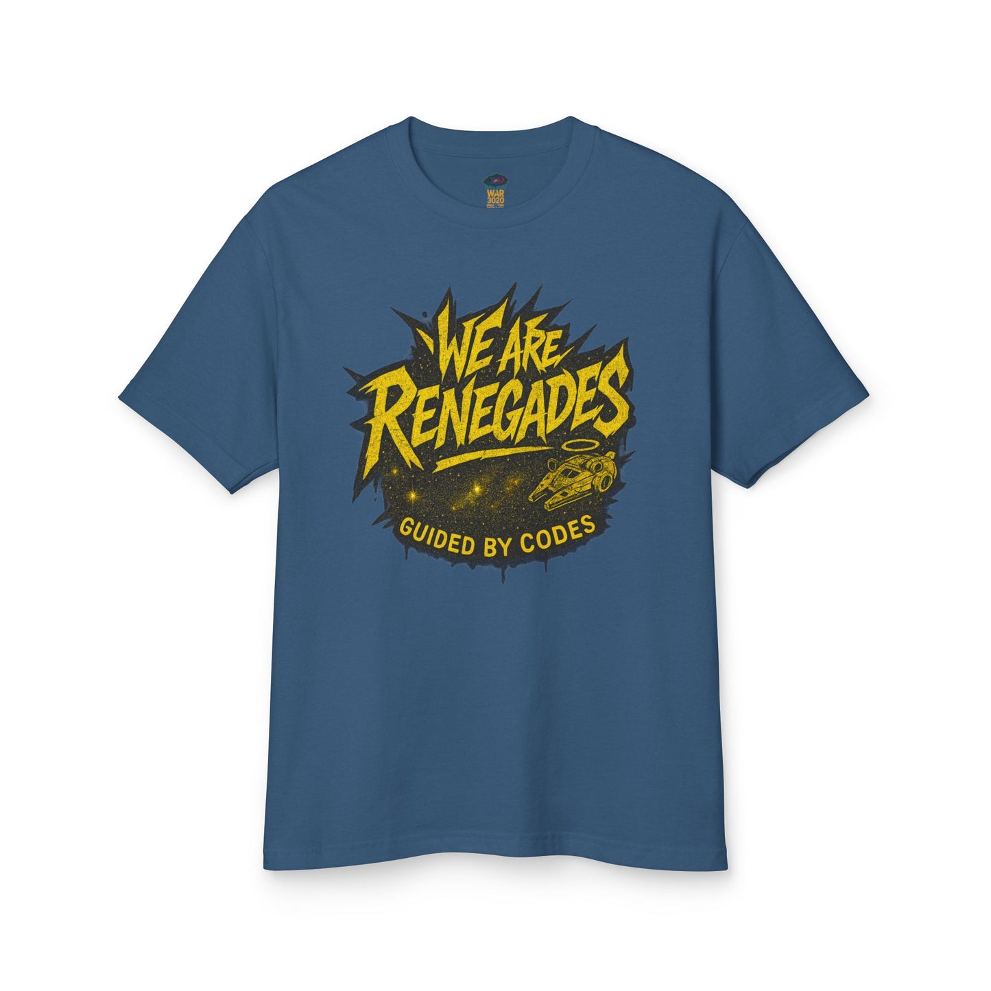 Renegades Guided by Codes Tee | Stylish Unisex Cotton T-Shirt for Casual Wear, Gift for Friends, Trendy Graphic Tee, Everyday Comfort