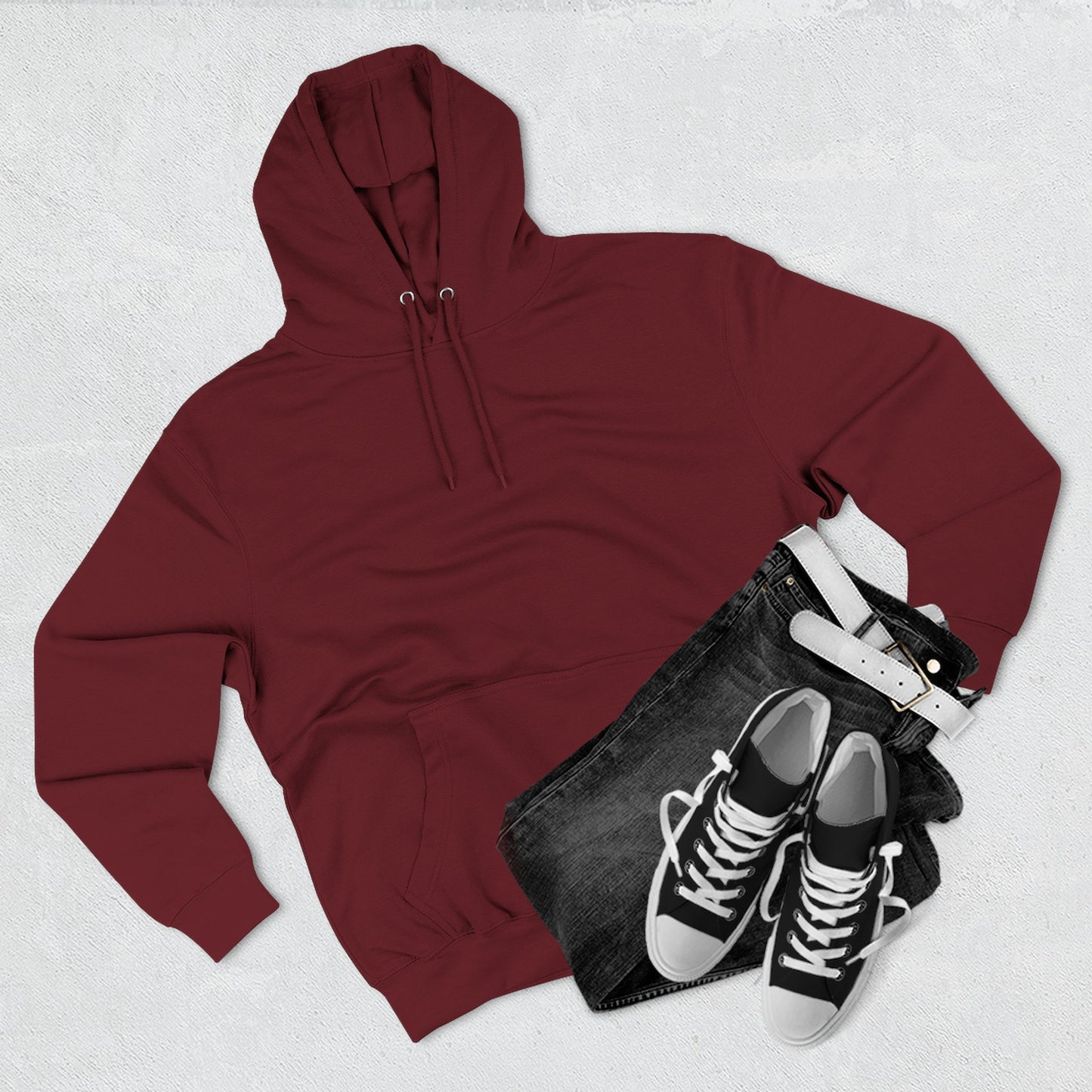 WAR 3020 Three-Panel Fleece Hoodie | Built for the Cold, Coded for the Future