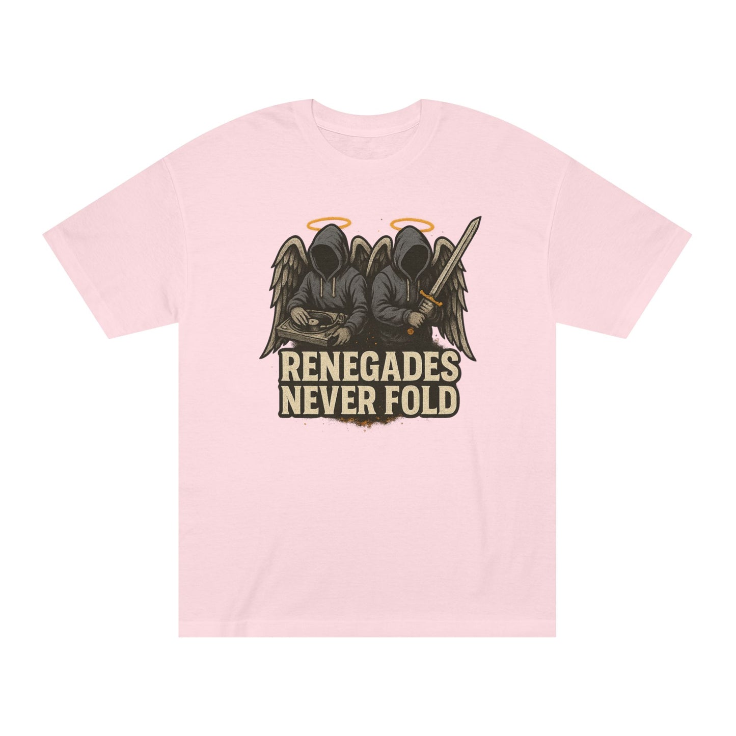 Renegades Never Fold Unisex Classic Tee - Edgy Graphic Tee, Streetwear Apparel, Casual Outfit, Unique Gift, Statement T-Shirt