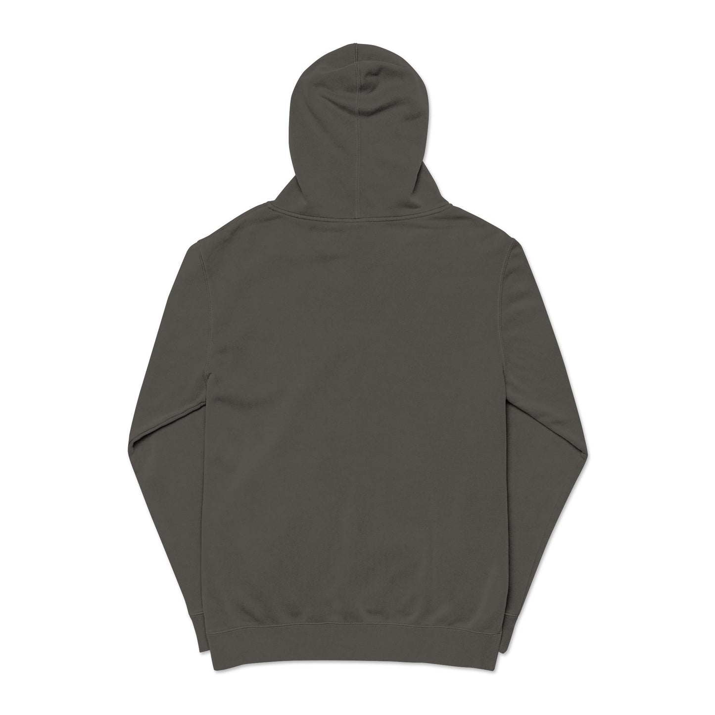 Cozy Unisex Pigment-Dyed Hoodie with Embroidery | Casual Streetwear, Gift for Him/Her, Fall/Winter Apparel, Comfortable Layering