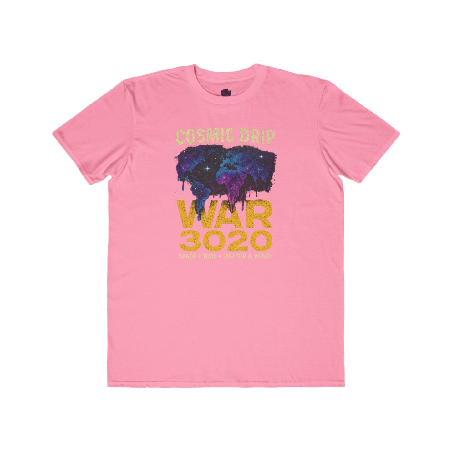 Cosmic Drip Men's Lightweight Fashion Tee, Cool Graphic Tee, Unique T-Shirt, Space-Time Design, Gift for Science Lovers, Trendy Casual Wear