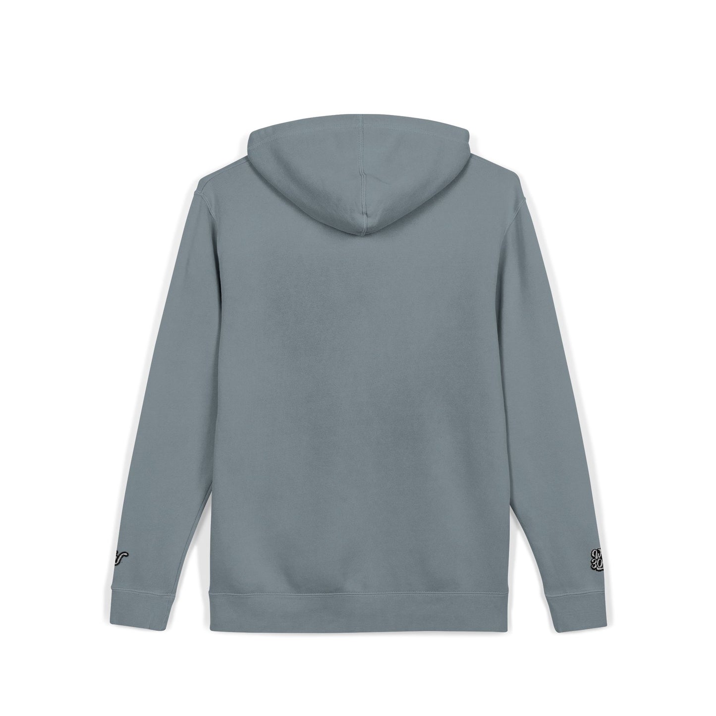 Cozy Unisex Pigment-Dyed Hoodie with Embroidery | Casual Streetwear, Gift for Him/Her, Fall/Winter Apparel, Comfortable Layering