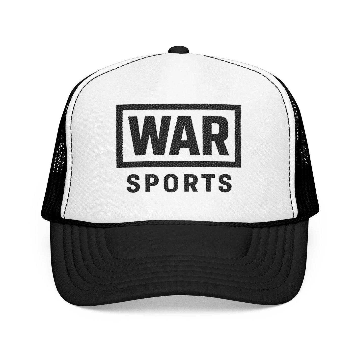Embroidered Foam Trucker Hat - Stylish Sporty Cap, Custom Mesh Hat for Outdoor Events, Gifts for Athletes, Casual Wear
