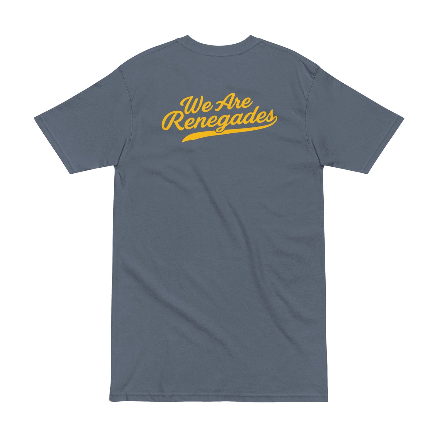 Men's Heavyweight Tee - Play Like a Renegade Today, Casual Wear, Motivational Shirt, Sports Apparel, Gift for Athletes