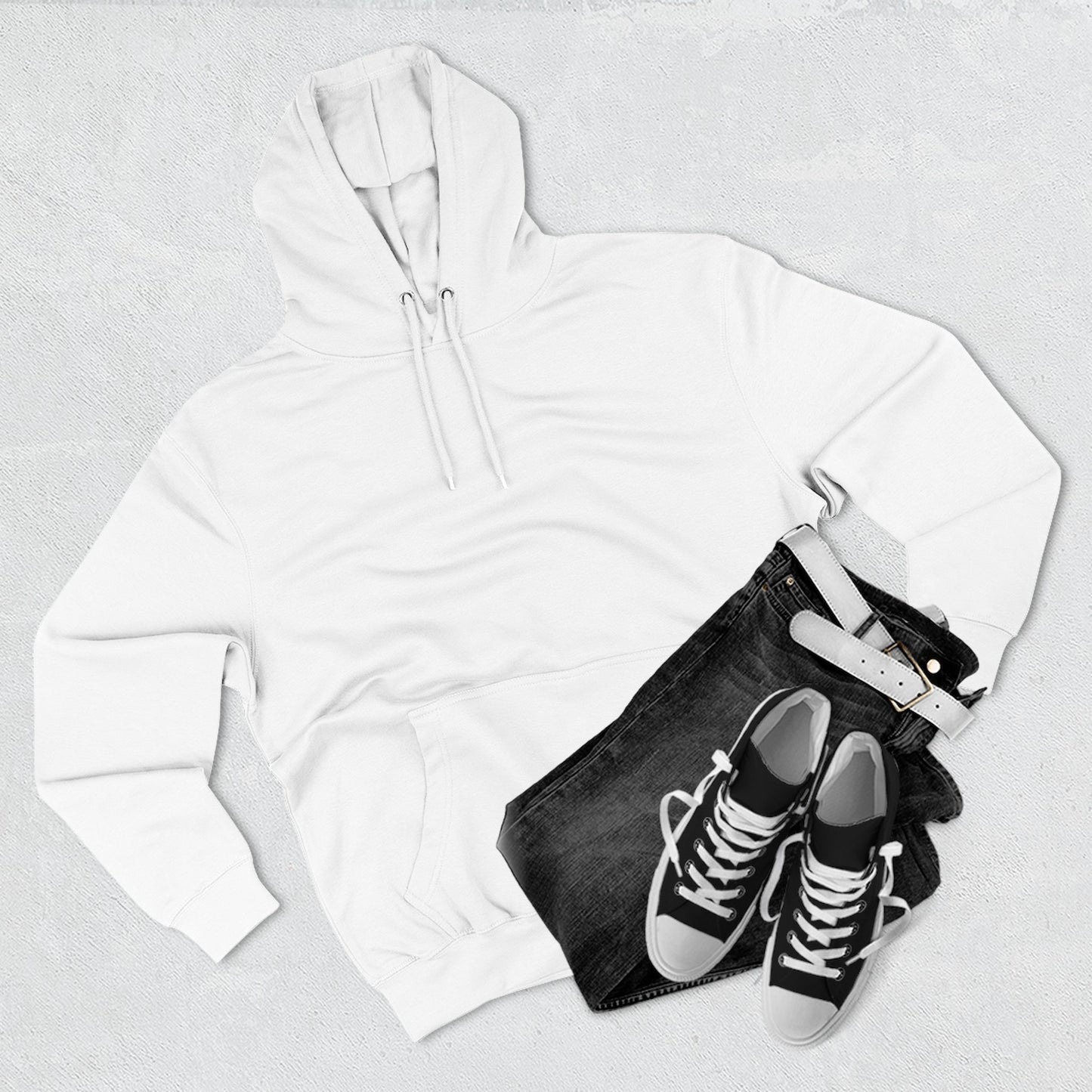 WAR 3020 Three-Panel Fleece Hoodie | Built for the Cold, Coded for the Future