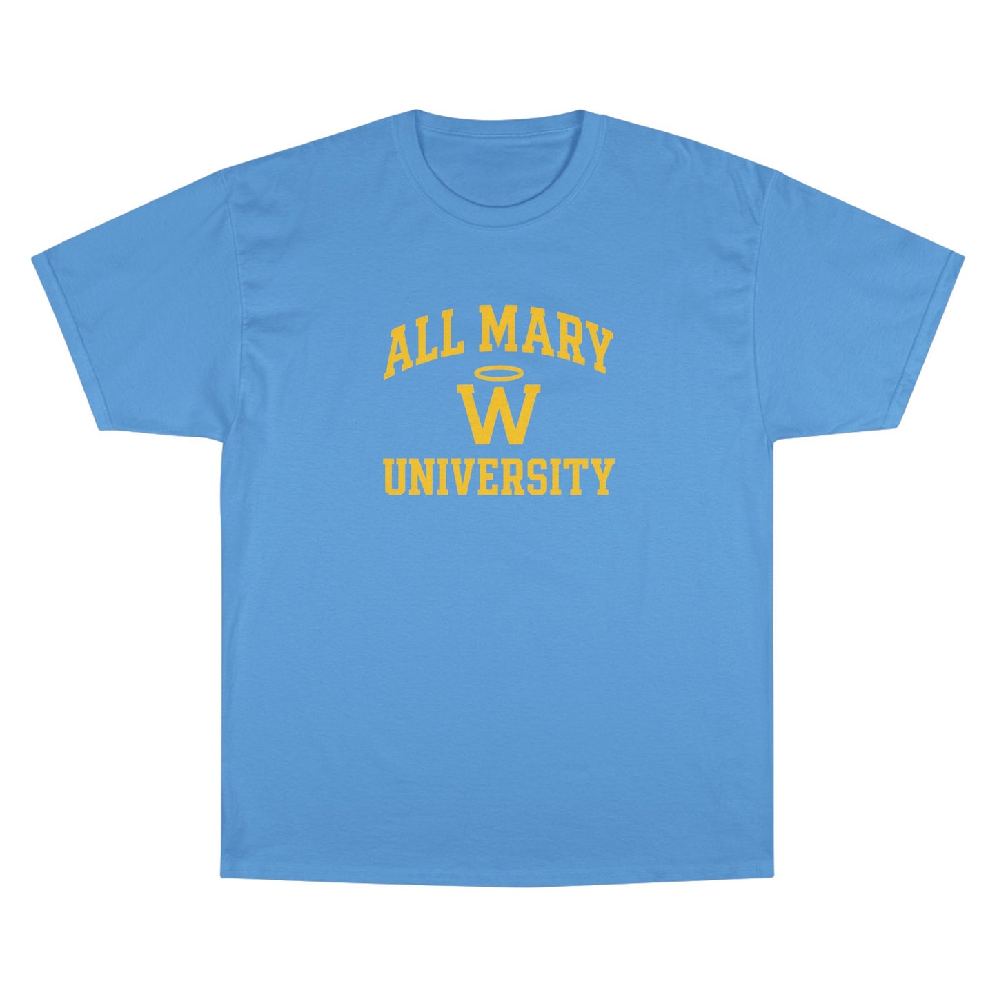 Champion University T-Shirt - All Mary University, College Spirit Wear, Graduation Gift, Casual Style, Unique Campus Apparel