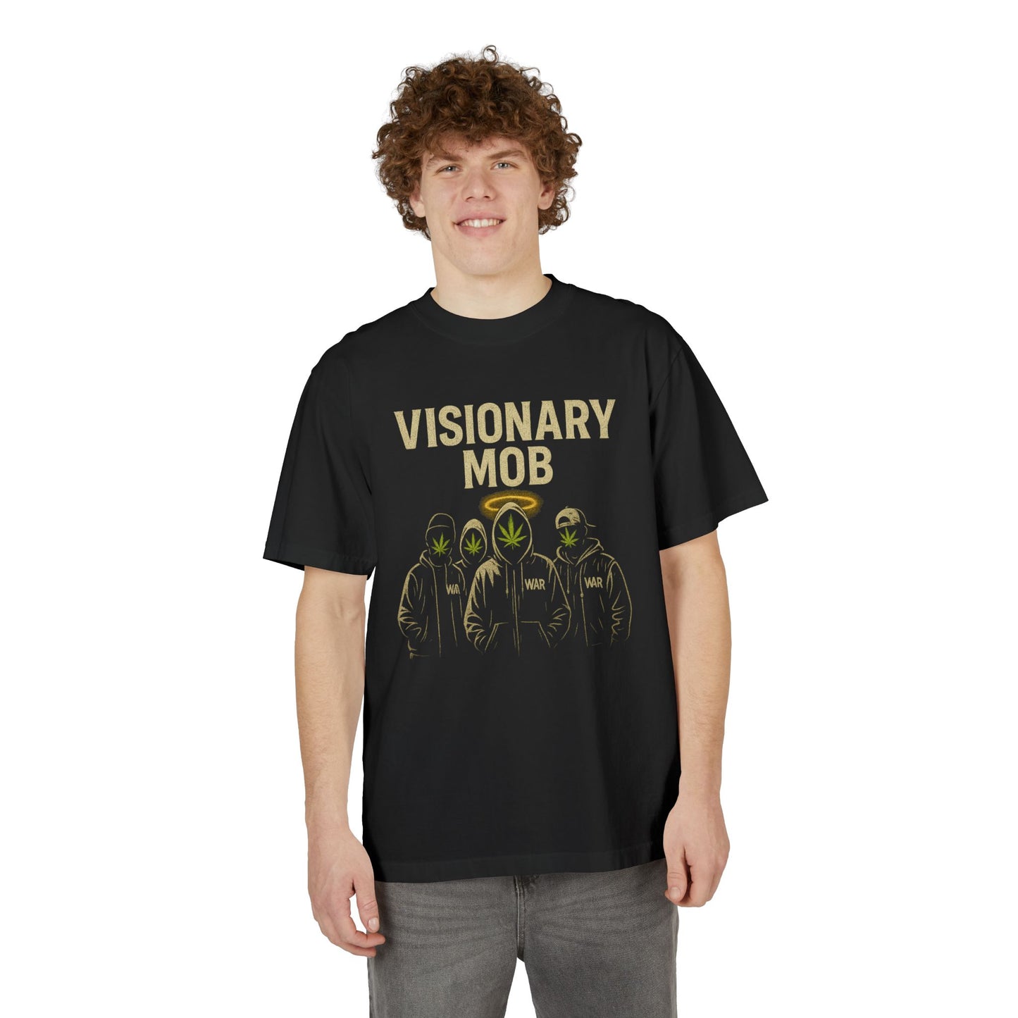 Visionary Mob T-Shirt, Streetwear Tee, Hip Hop Fashion, Unisex Casual Wear, Gift for Music Lovers
