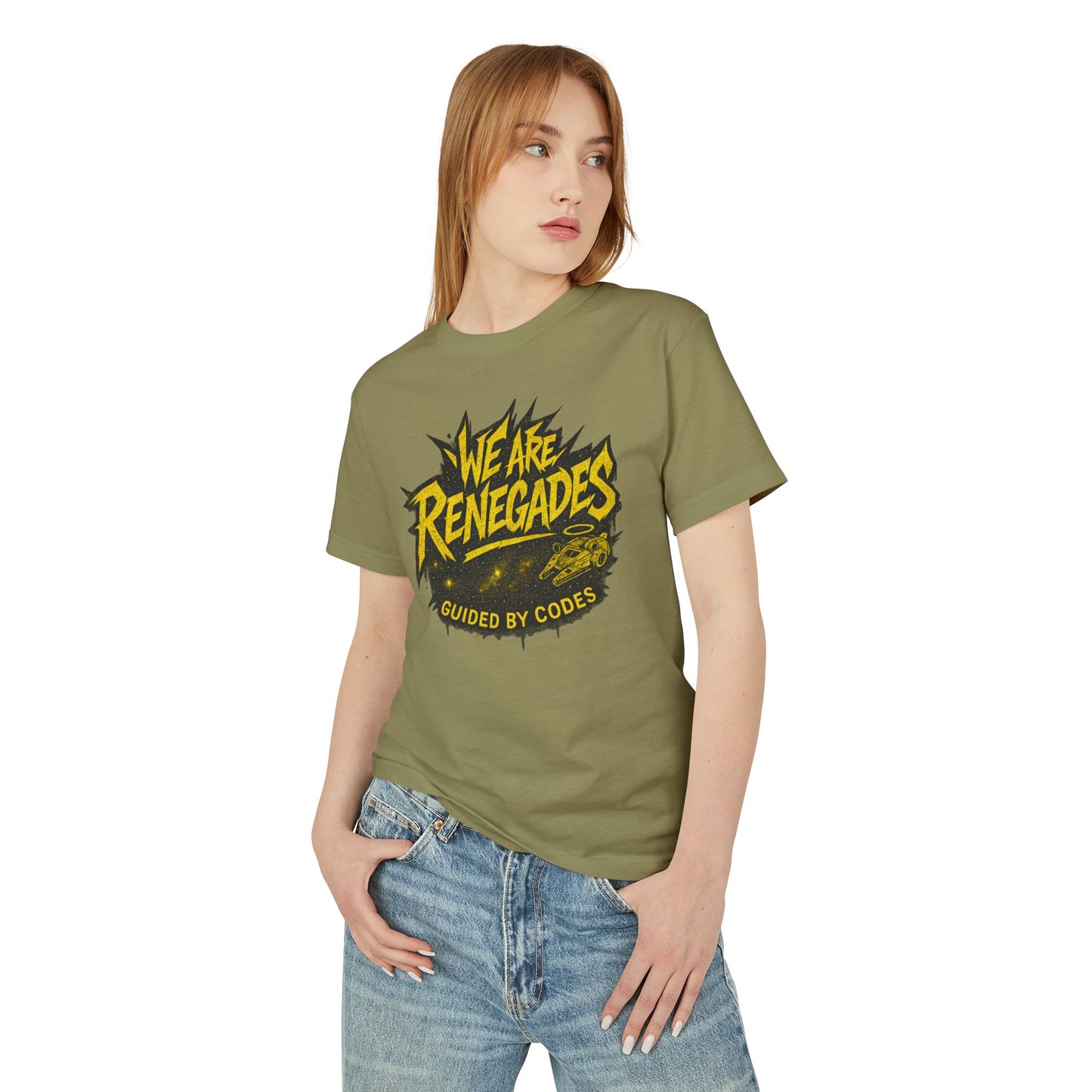Renegades Guided by Codes Tee | Stylish Unisex Cotton T-Shirt for Casual Wear, Gift for Friends, Trendy Graphic Tee, Everyday Comfort