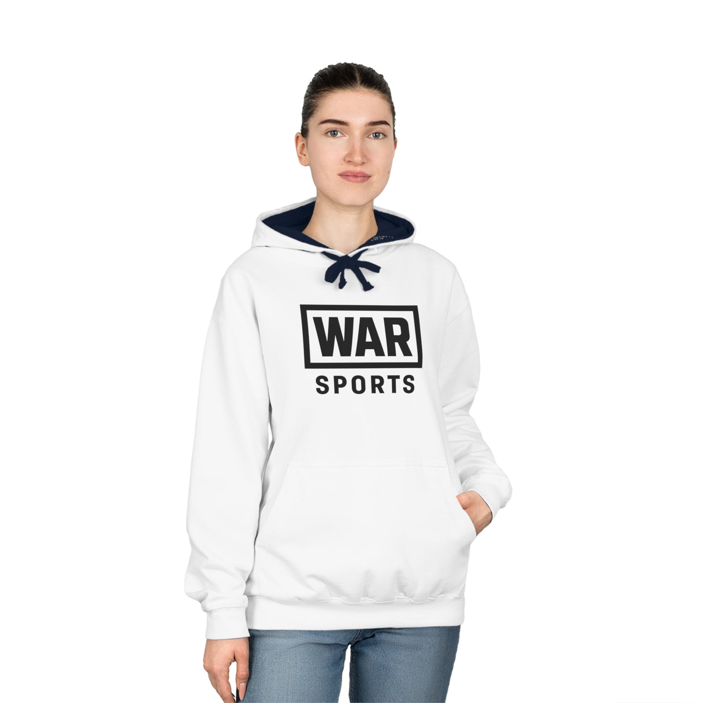 Varsity Sports Hoodie - Stylish Unisex Pullover, Casual Wear, Sports Events, Team Spirit, Gift for Athletes