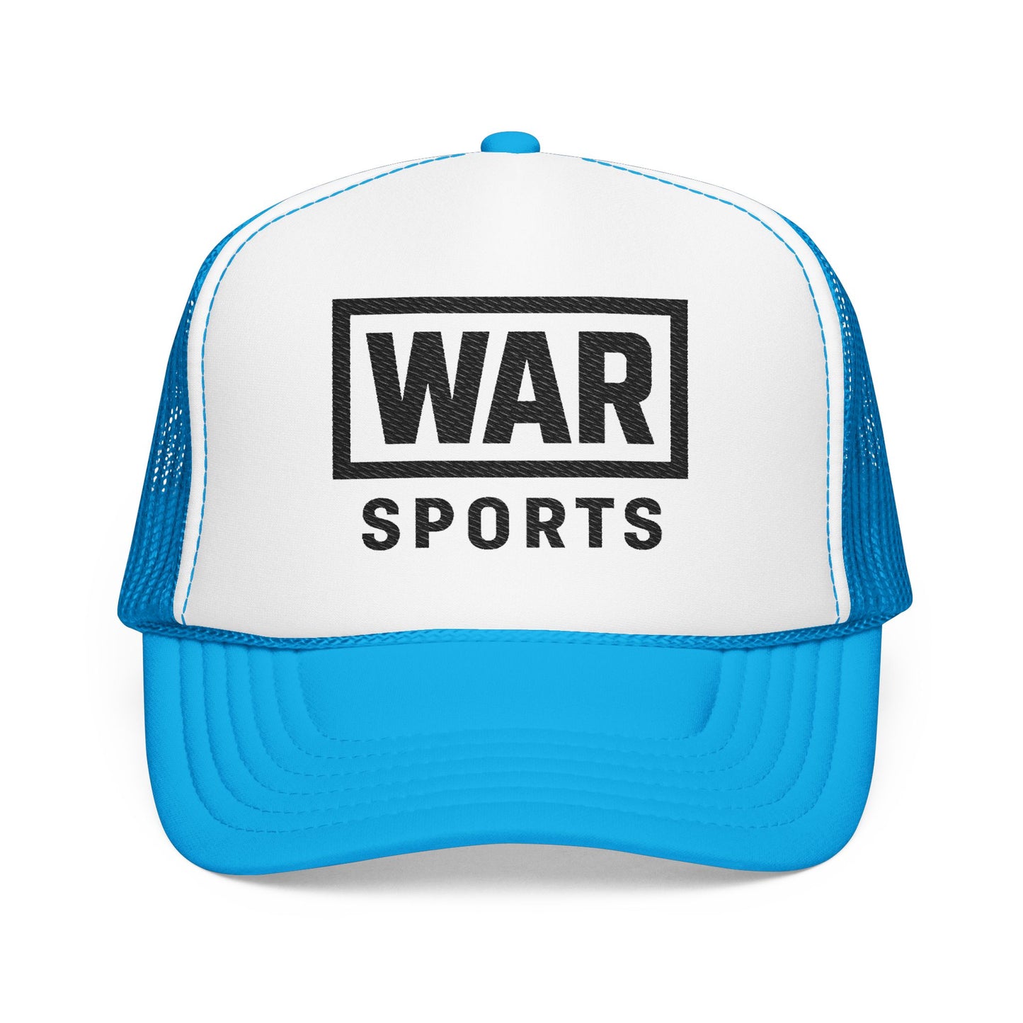 Embroidered Foam Trucker Hat - Stylish Sporty Cap, Custom Mesh Hat for Outdoor Events, Gifts for Athletes, Casual Wear