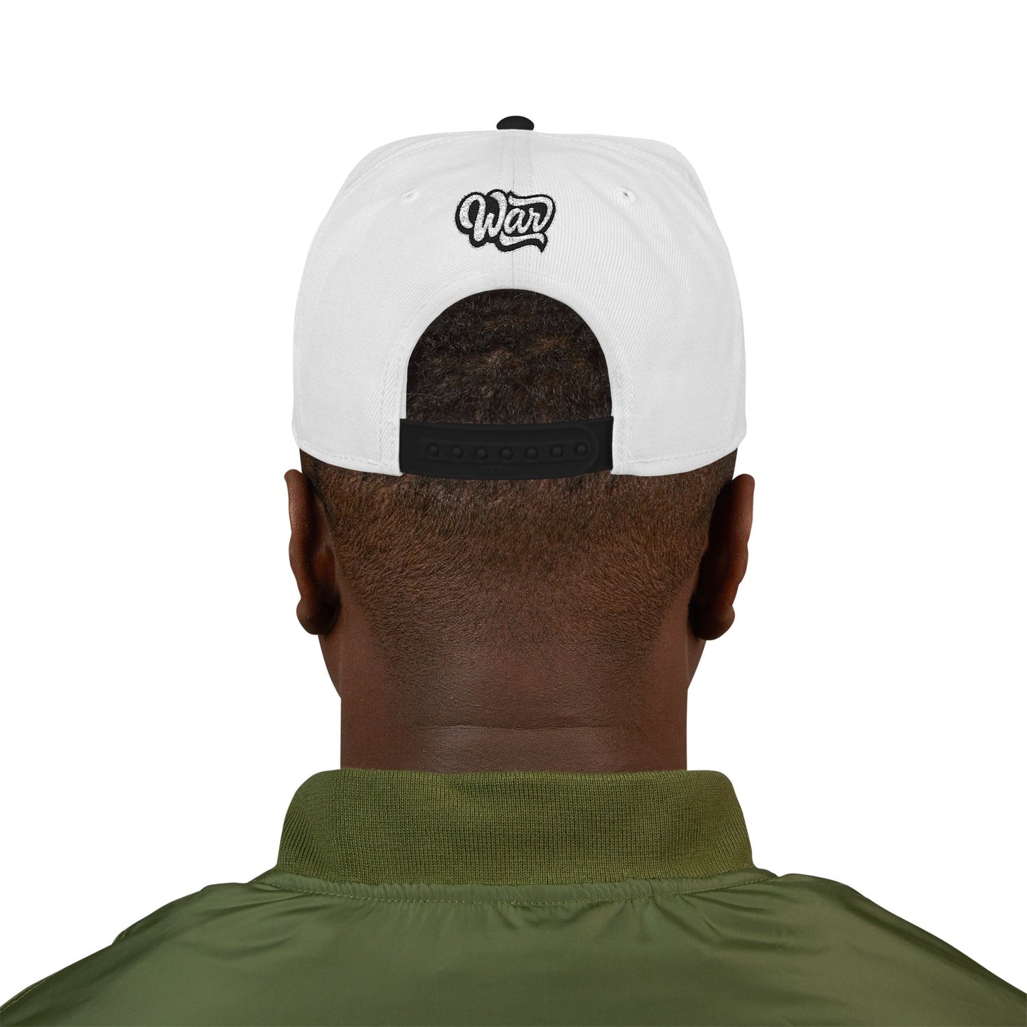 Big W Embroidered Snapback Cap - Chic Streetwear Hat, Fashion Accessory, Unisex Gift, Casual Summer Style, Custom Embroidery