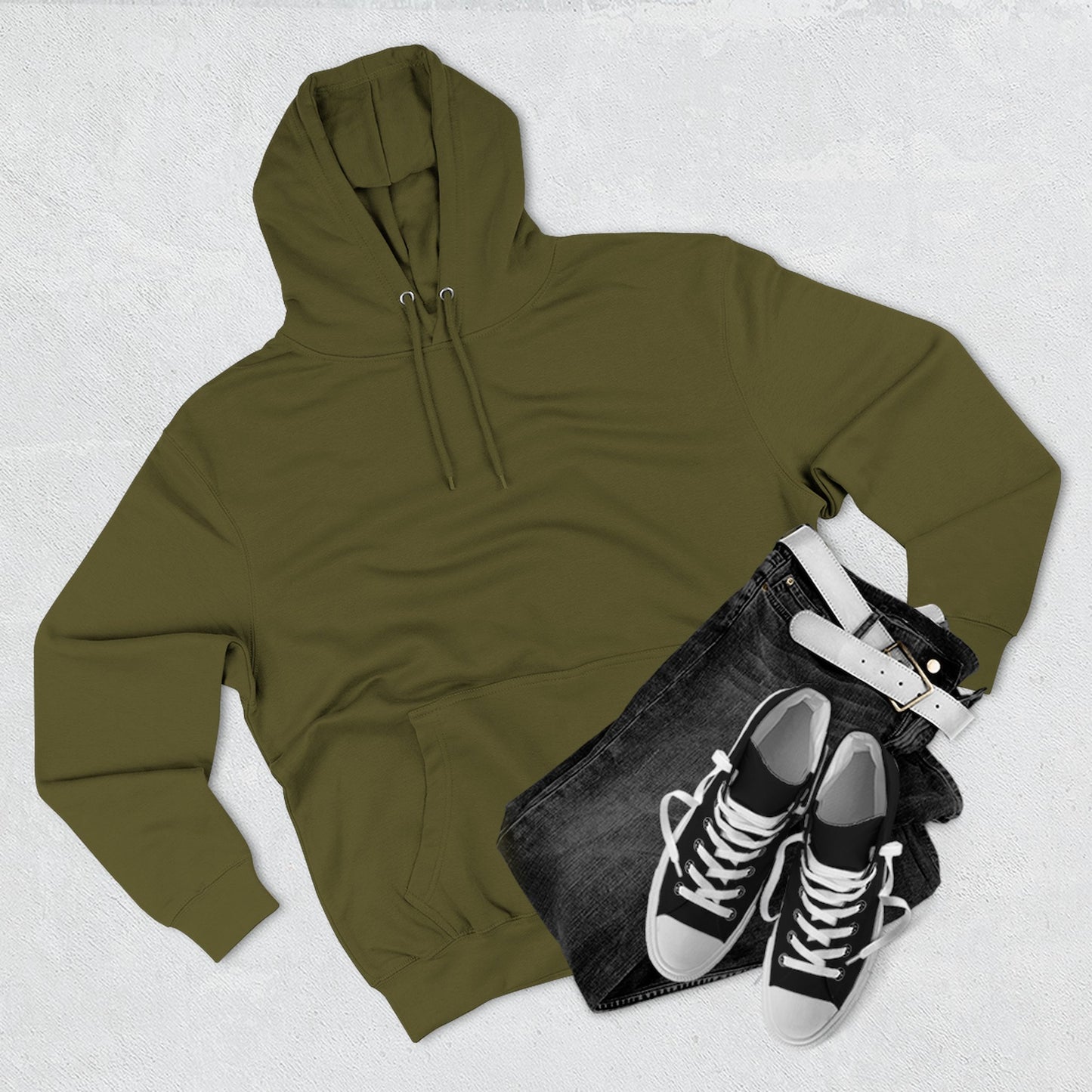 WAR 3020 Three-Panel Fleece Hoodie | Built for the Cold, Coded for the Future