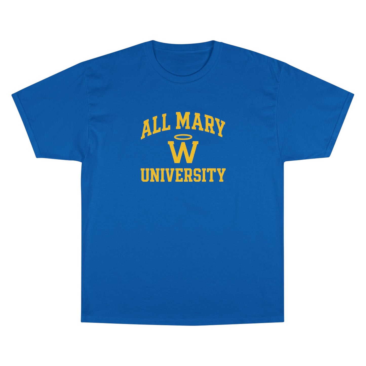 Champion University T-Shirt - All Mary University, College Spirit Wear, Graduation Gift, Casual Style, Unique Campus Apparel