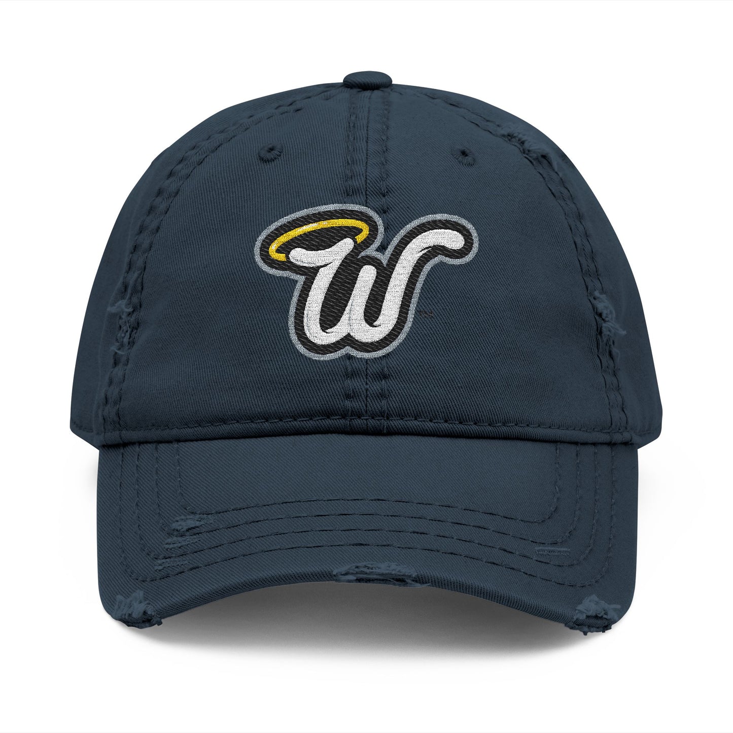 Distressed Embroidered Dad Hat, Casual Style, Gift for Him, Cool Accessory, Father's Day Hat, Everyday Wear