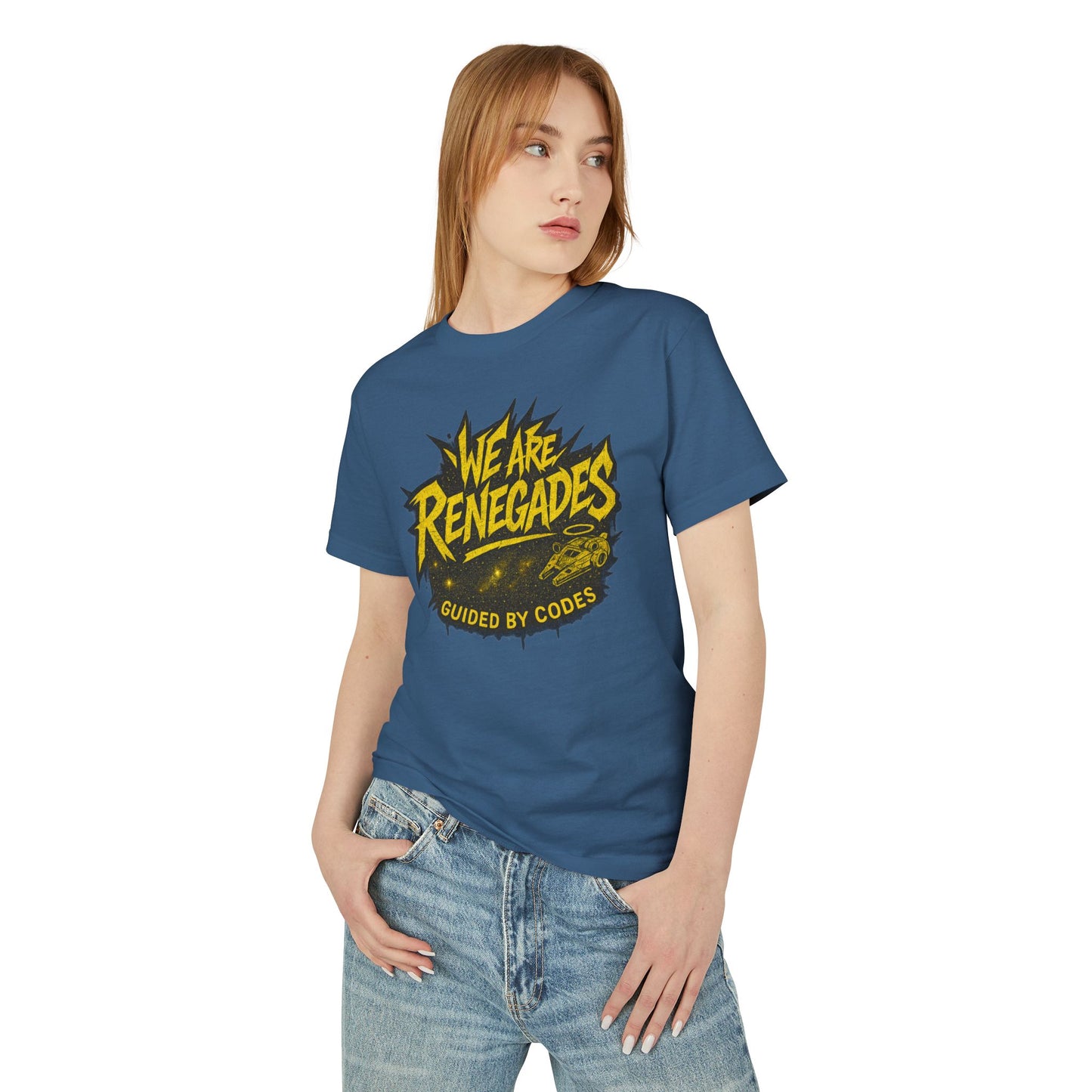 Renegades Guided by Codes Tee | Stylish Unisex Cotton T-Shirt for Casual Wear, Gift for Friends, Trendy Graphic Tee, Everyday Comfort