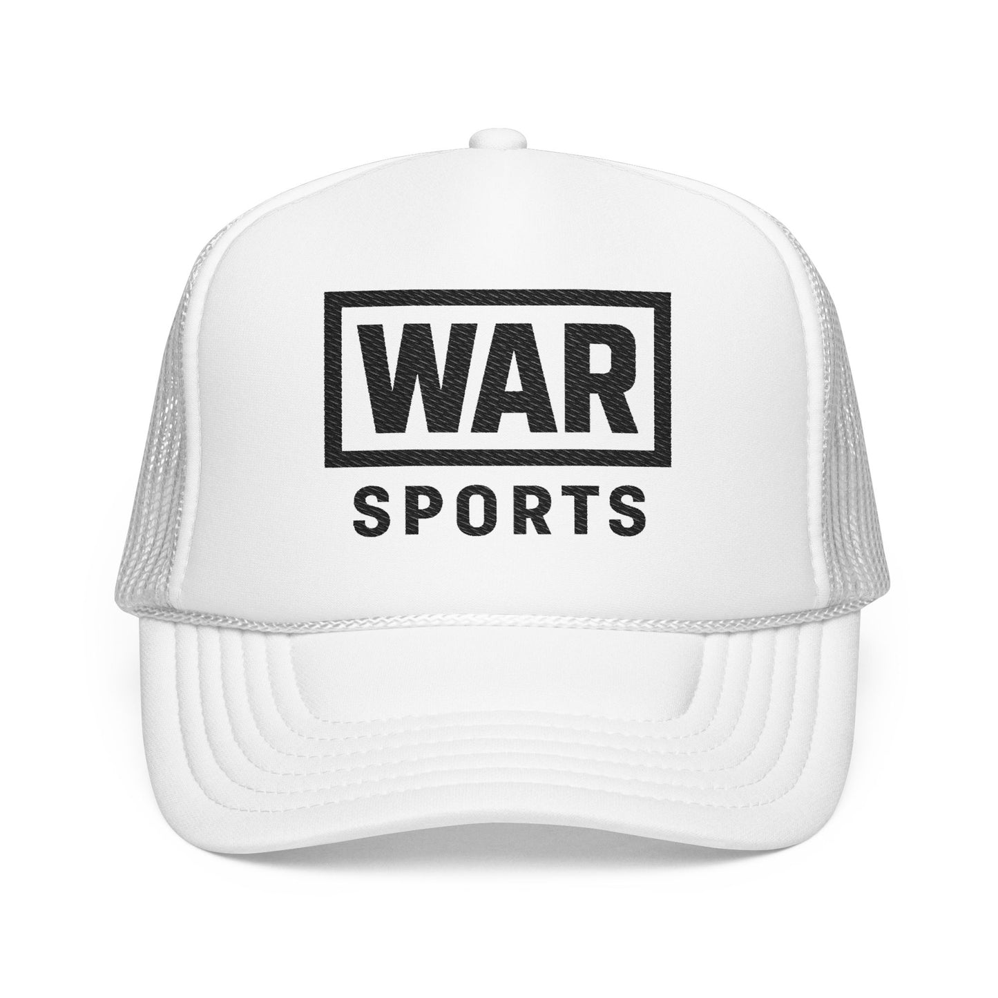 Embroidered Foam Trucker Hat - Stylish Sporty Cap, Custom Mesh Hat for Outdoor Events, Gifts for Athletes, Casual Wear