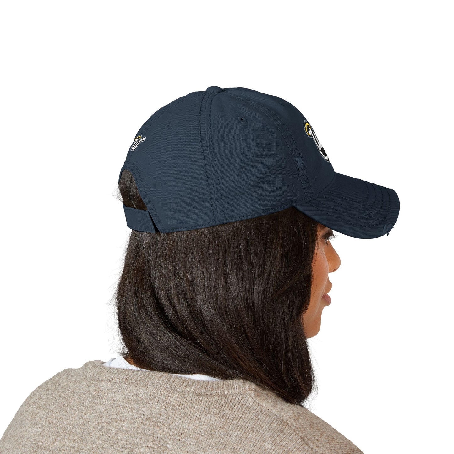 Copy of Distressed Embroidered Dad Hat, Casual Style, Gift for Him, Cool Accessory, Father's Day Hat, Everyday Wear