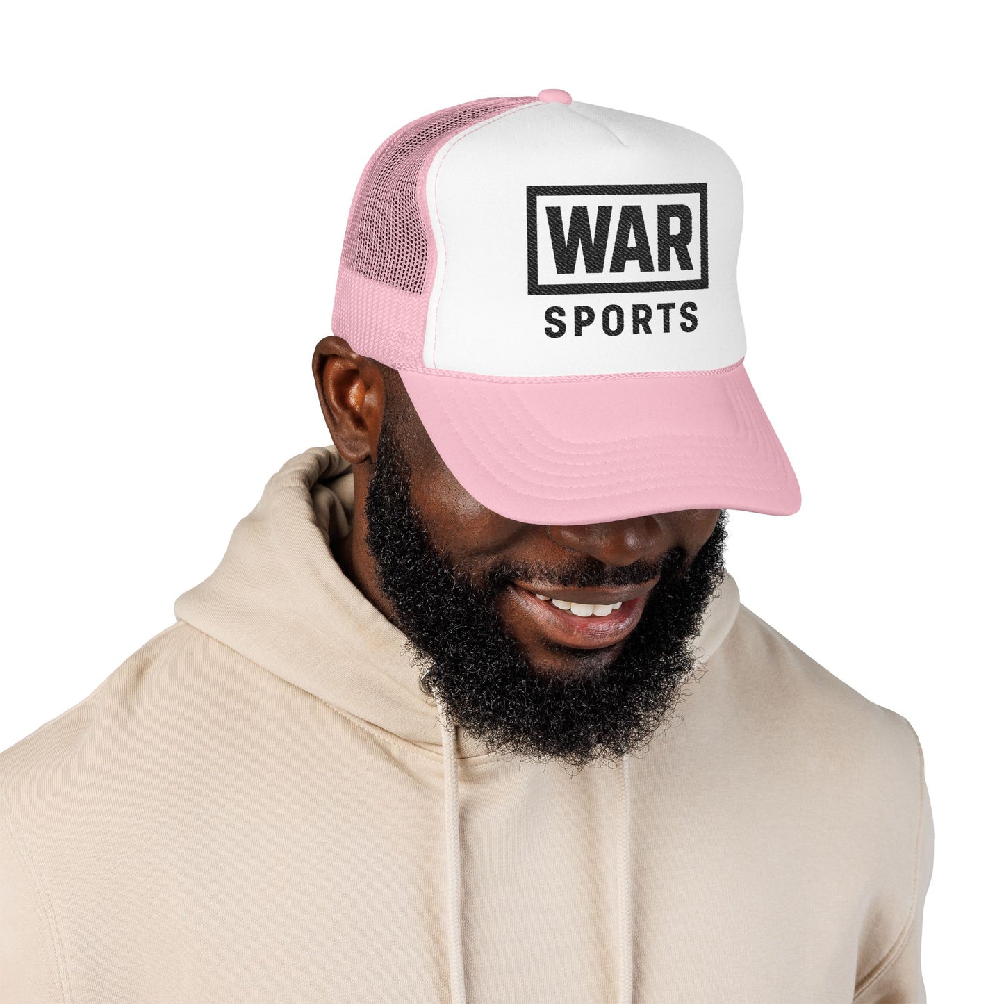 Embroidered Foam Trucker Hat - Stylish Sporty Cap, Custom Mesh Hat for Outdoor Events, Gifts for Athletes, Casual Wear