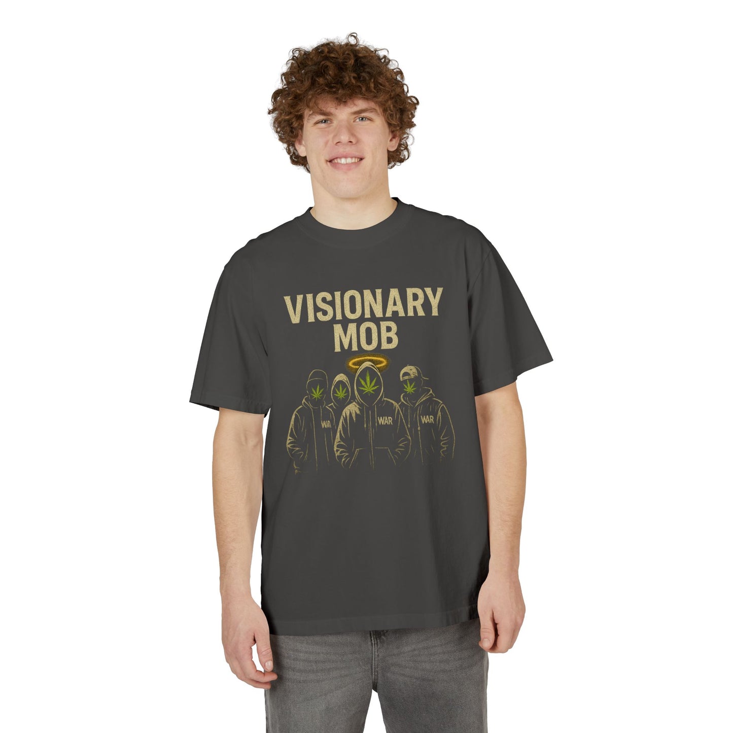 Visionary Mob T-Shirt, Streetwear Tee, Hip Hop Fashion, Unisex Casual Wear, Gift for Music Lovers