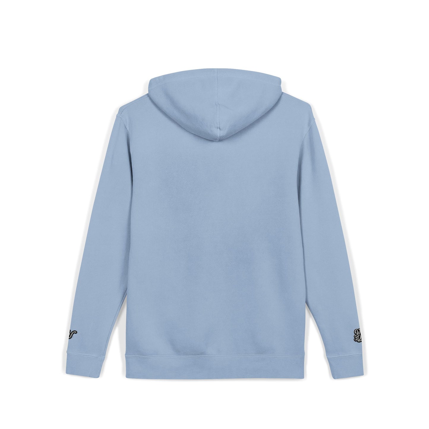 Cozy Unisex Pigment-Dyed Hoodie with Embroidery | Casual Streetwear, Gift for Him/Her, Fall/Winter Apparel, Comfortable Layering