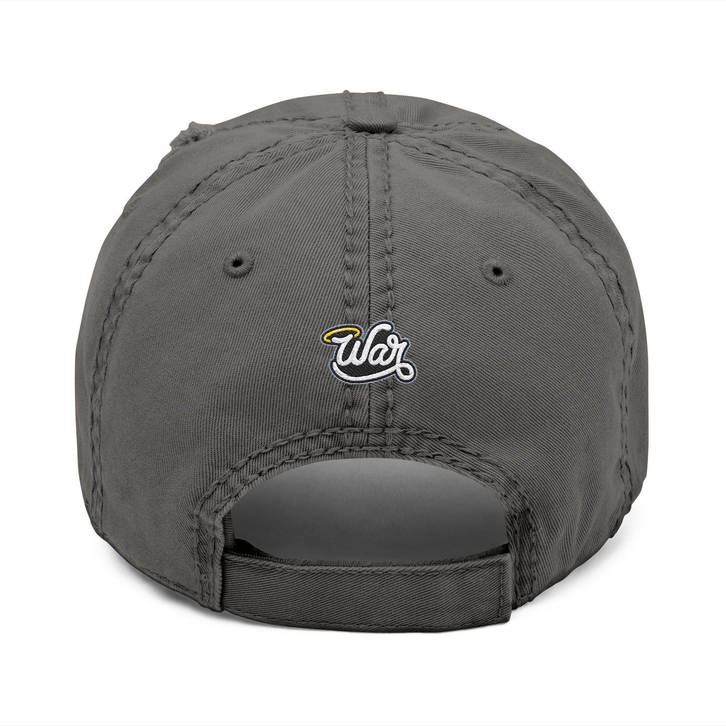 Distressed Embroidered Dad Hat, Casual Style, Gift for Him, Cool Accessory, Father's Day Hat, Everyday Wear