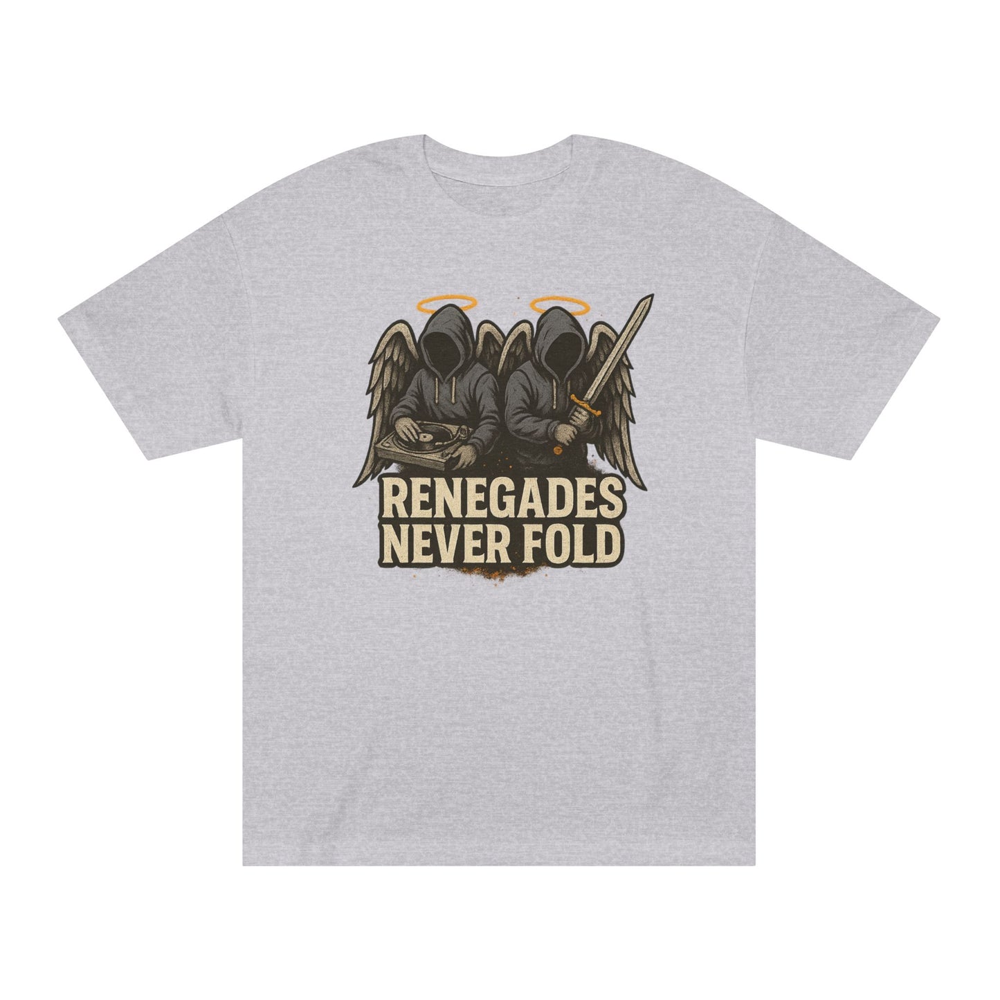 Renegades Never Fold Unisex Classic Tee - Edgy Graphic Tee, Streetwear Apparel, Casual Outfit, Unique Gift, Statement T-Shirt