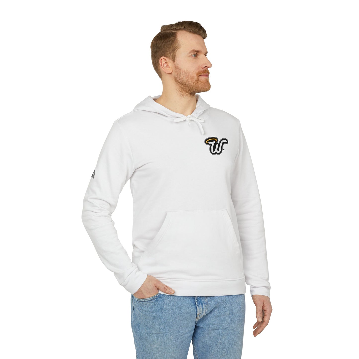 Cozy Unisex Fleece Hoodie with Fun Design, Fashionable, Casual Wear, Great for Chill Days, Gift for Friends