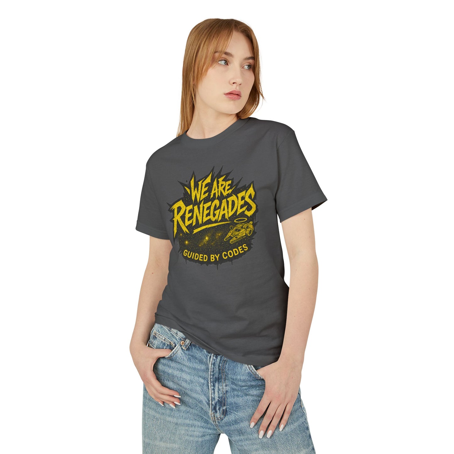 Renegades Guided by Codes Tee | Stylish Unisex Cotton T-Shirt for Casual Wear, Gift for Friends, Trendy Graphic Tee, Everyday Comfort