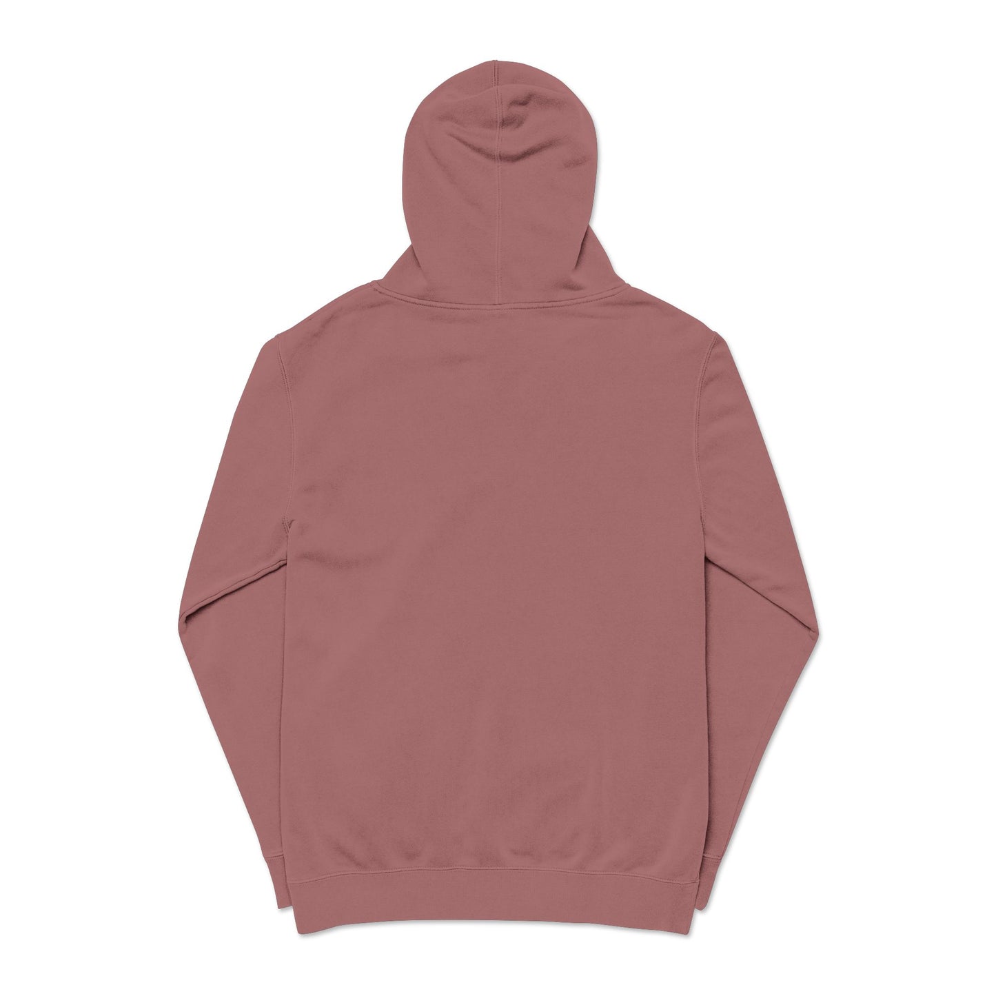 Cozy Unisex Pigment-Dyed Hoodie with Embroidery | Casual Streetwear, Gift for Him/Her, Fall/Winter Apparel, Comfortable Layering