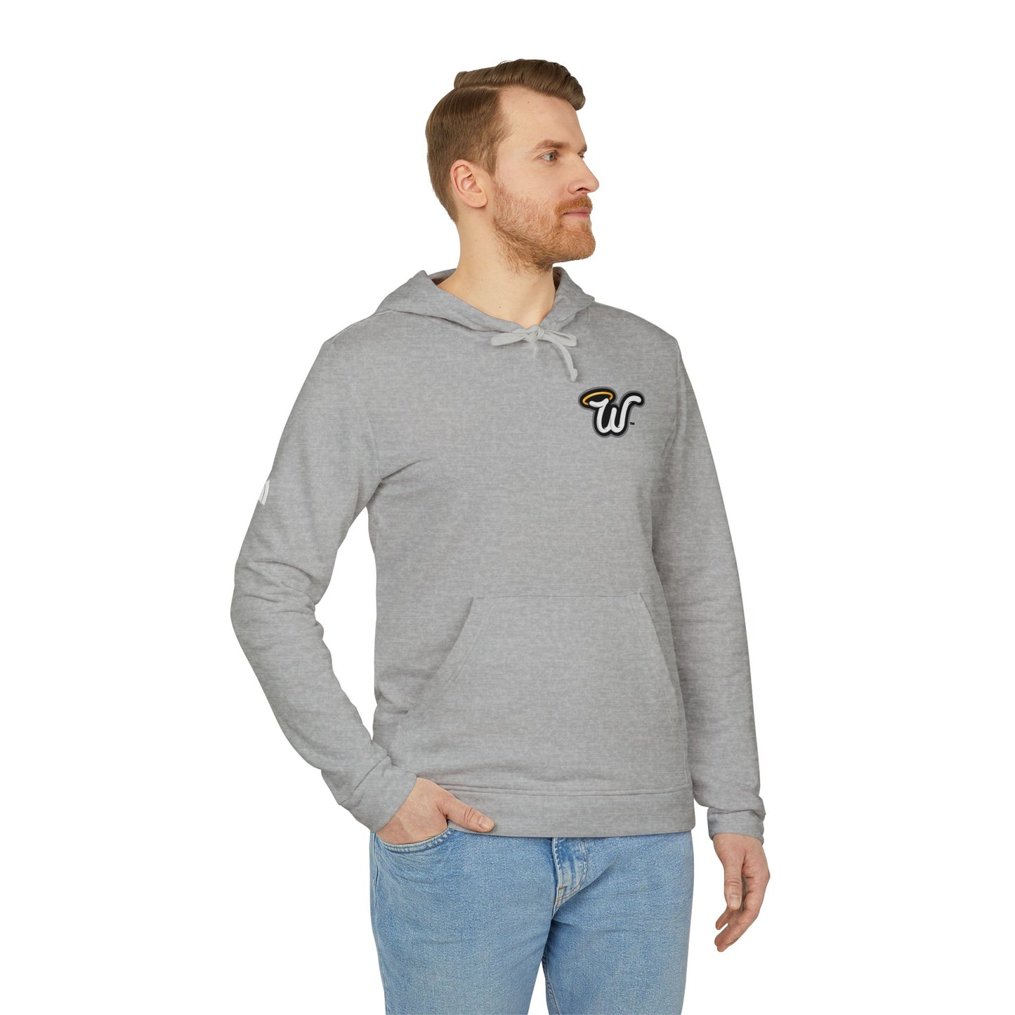 Cozy Unisex Fleece Hoodie with Fun Design, Fashionable, Casual Wear, Great for Chill Days, Gift for Friends