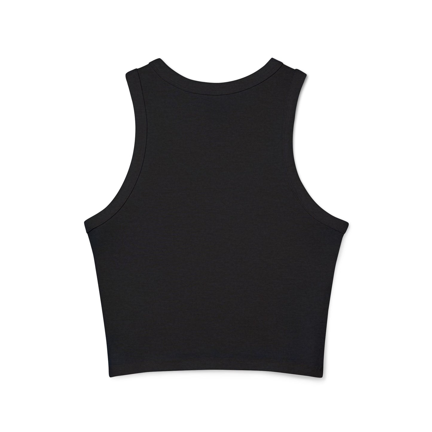 War Women's Micro Rib Racer Tank Top, Summer Crop Top, Casual Sportswear, Fitness Apparel, Gift for Active Women