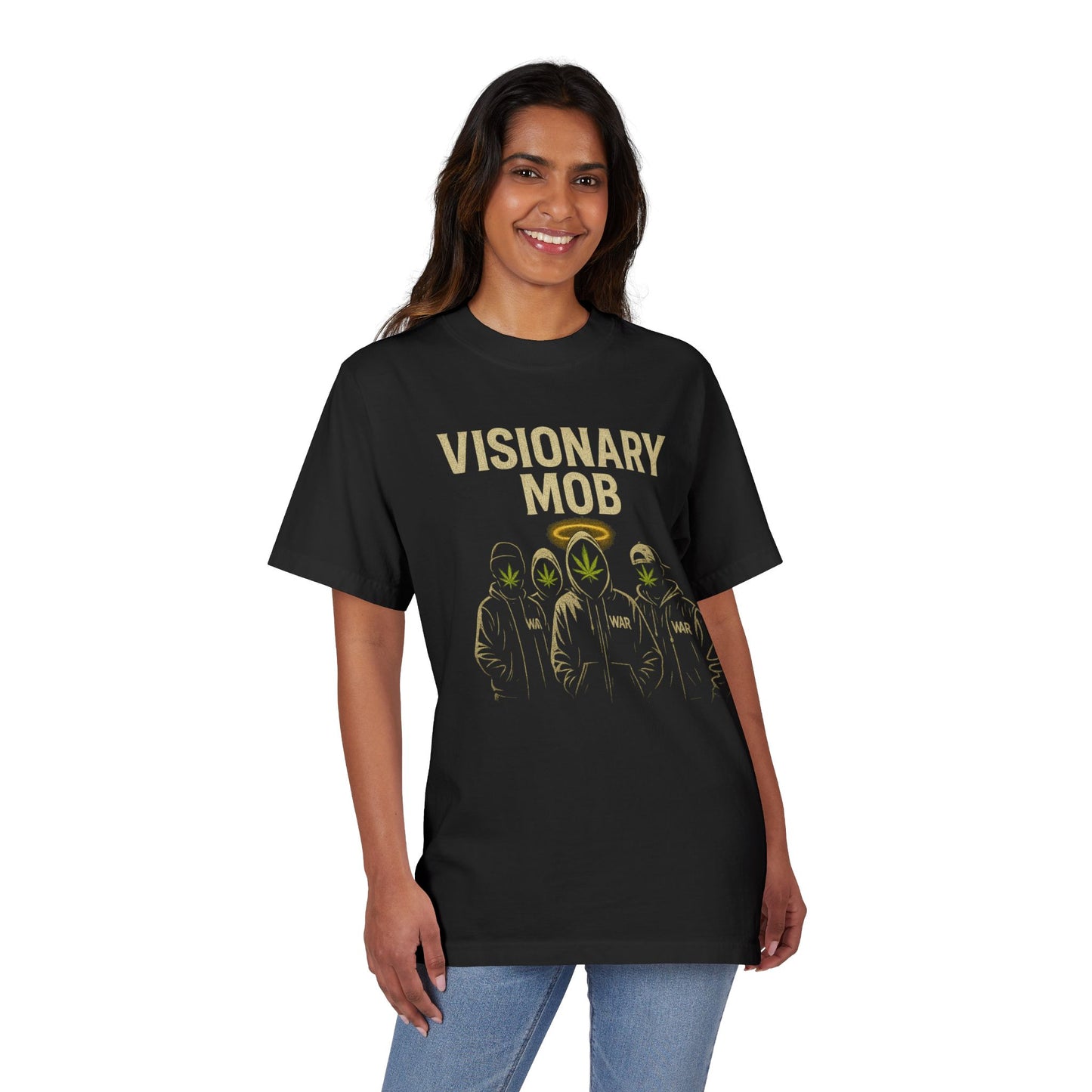 Visionary Mob T-Shirt, Streetwear Tee, Hip Hop Fashion, Unisex Casual Wear, Gift for Music Lovers