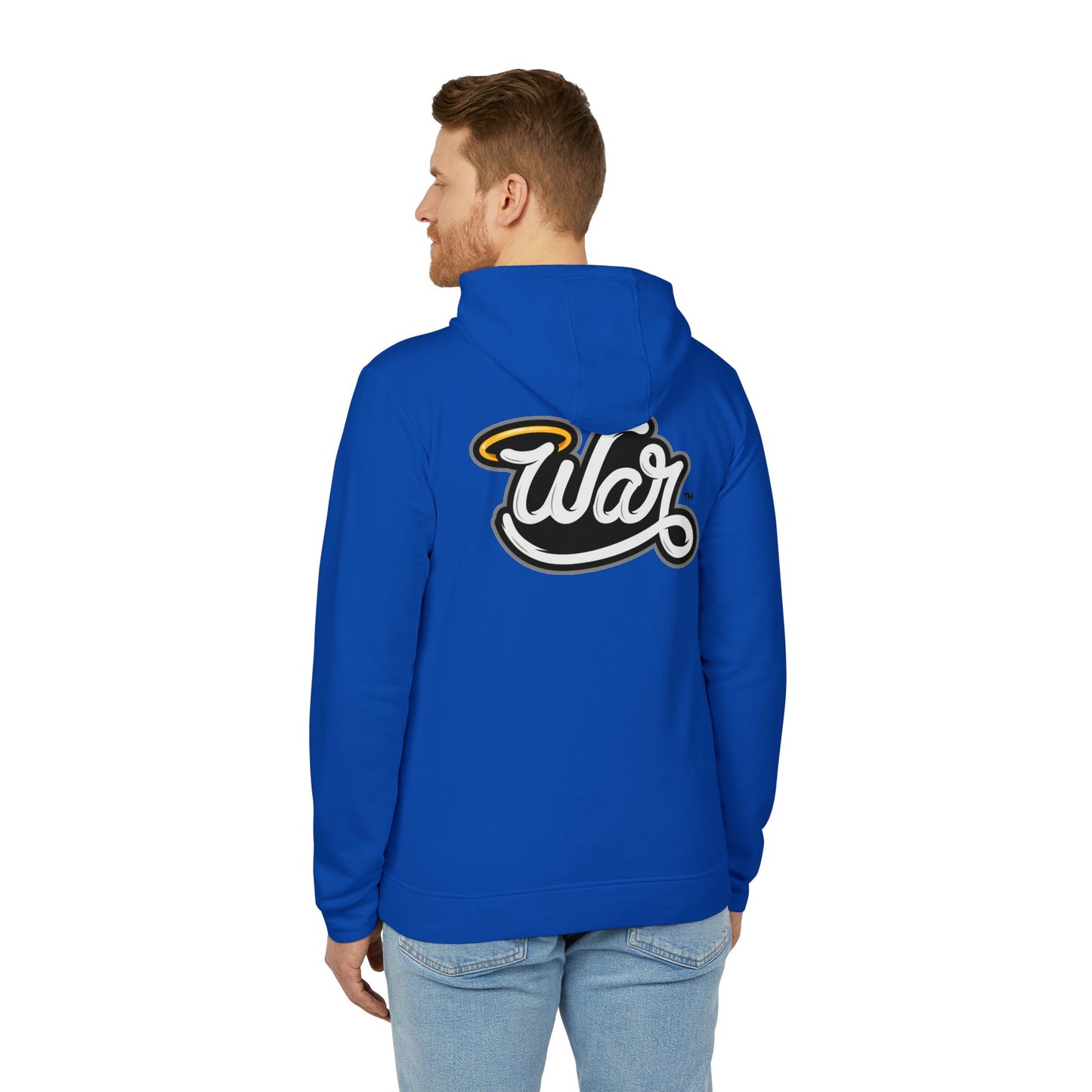 Cozy Unisex Fleece Hoodie with Fun Design, Fashionable, Casual Wear, Great for Chill Days, Gift for Friends