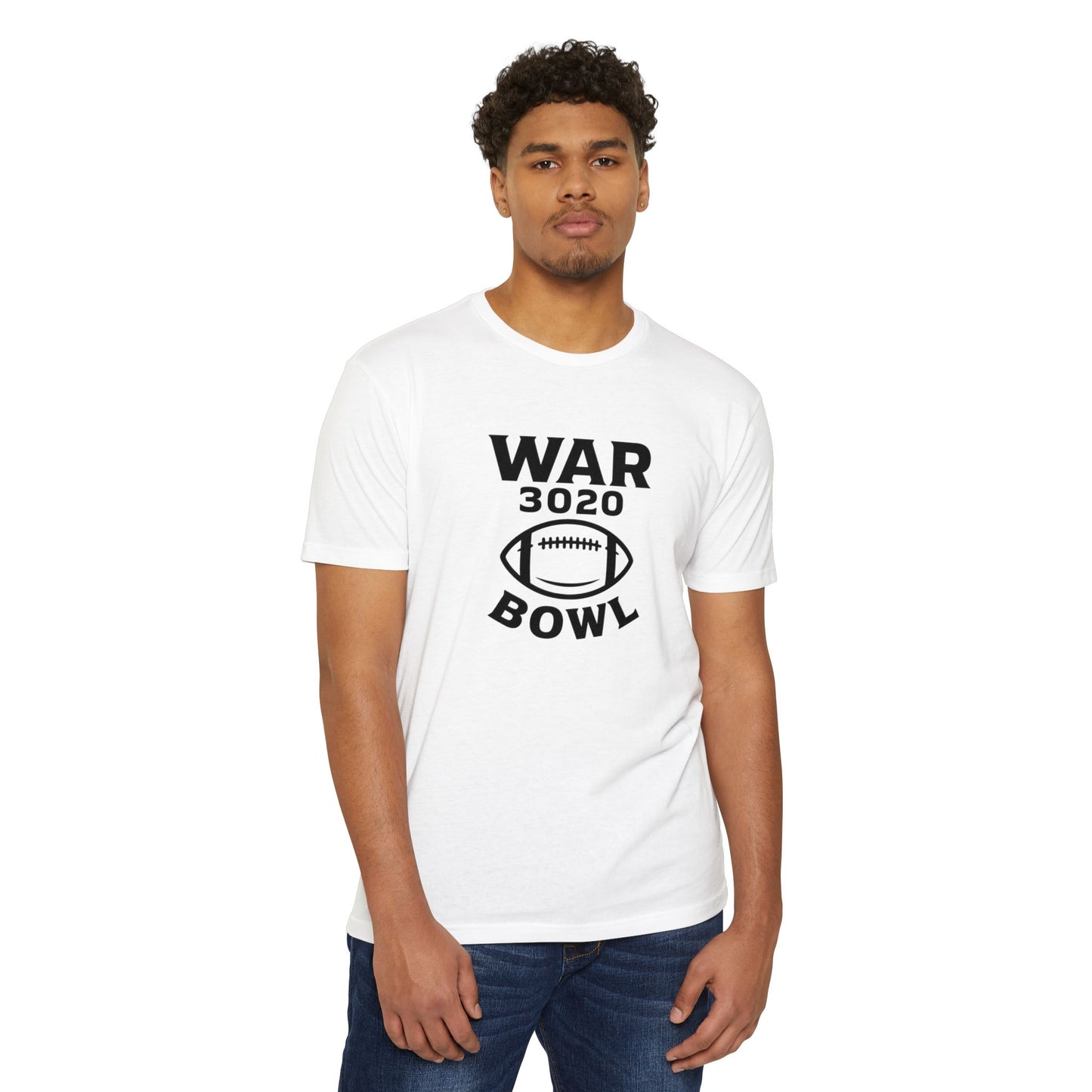 Football War 3020 Bowl T-Shirt | Casual Unisex Tee, Game Day Apparel, Sports Fan Shirt, Gift for Athletes, Fun Event Wear