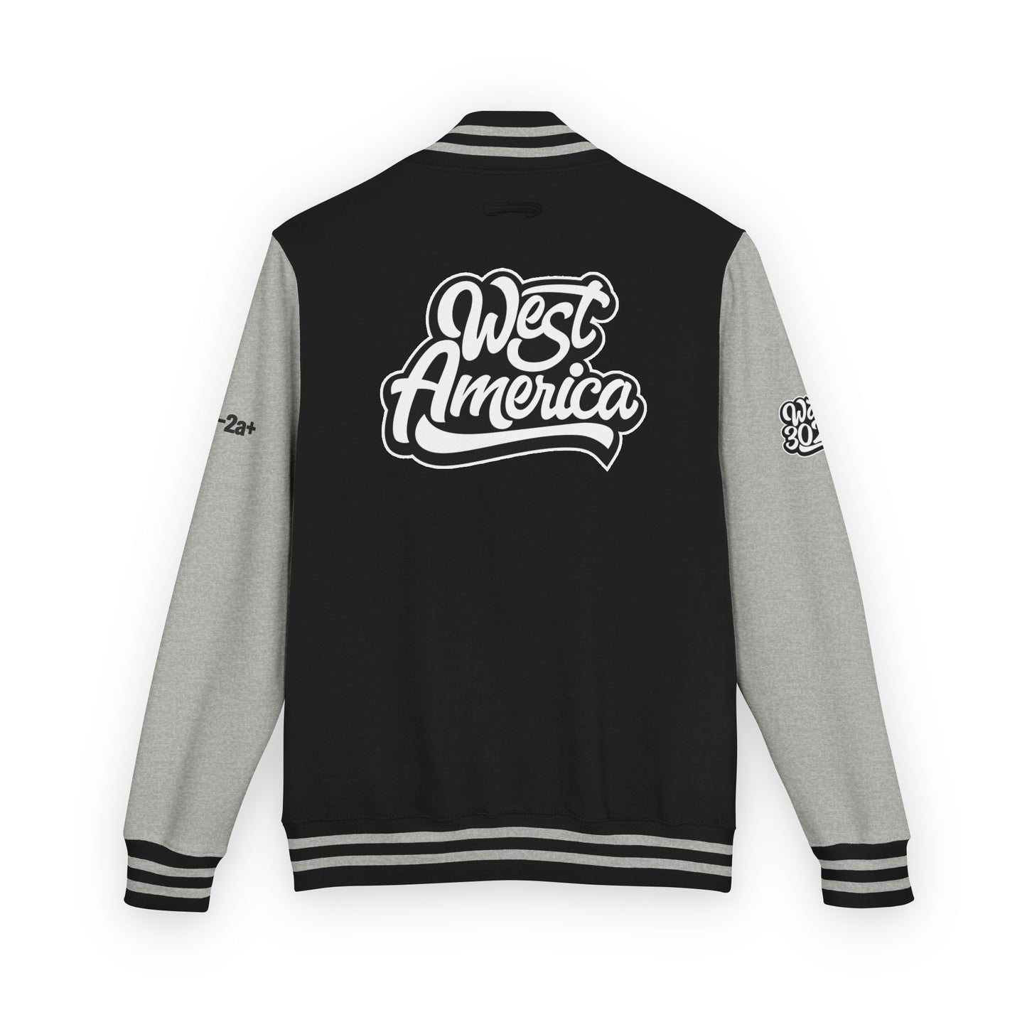 Copy of Stylish Unisex Heavyweight Letterman Jacket, Vintage College Style, Perfect Gift for Sports Lovers, Trendy Outerwear, West America Design