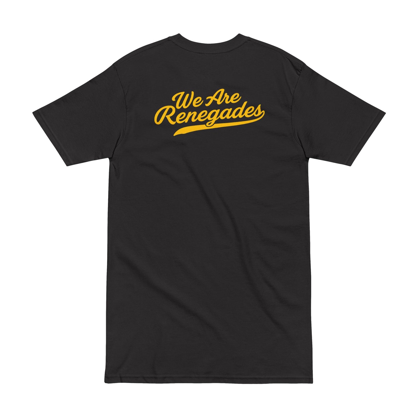 Men's Heavyweight Tee - Play Like a Renegade Today, Casual Wear, Motivational Shirt, Sports Apparel, Gift for Athletes