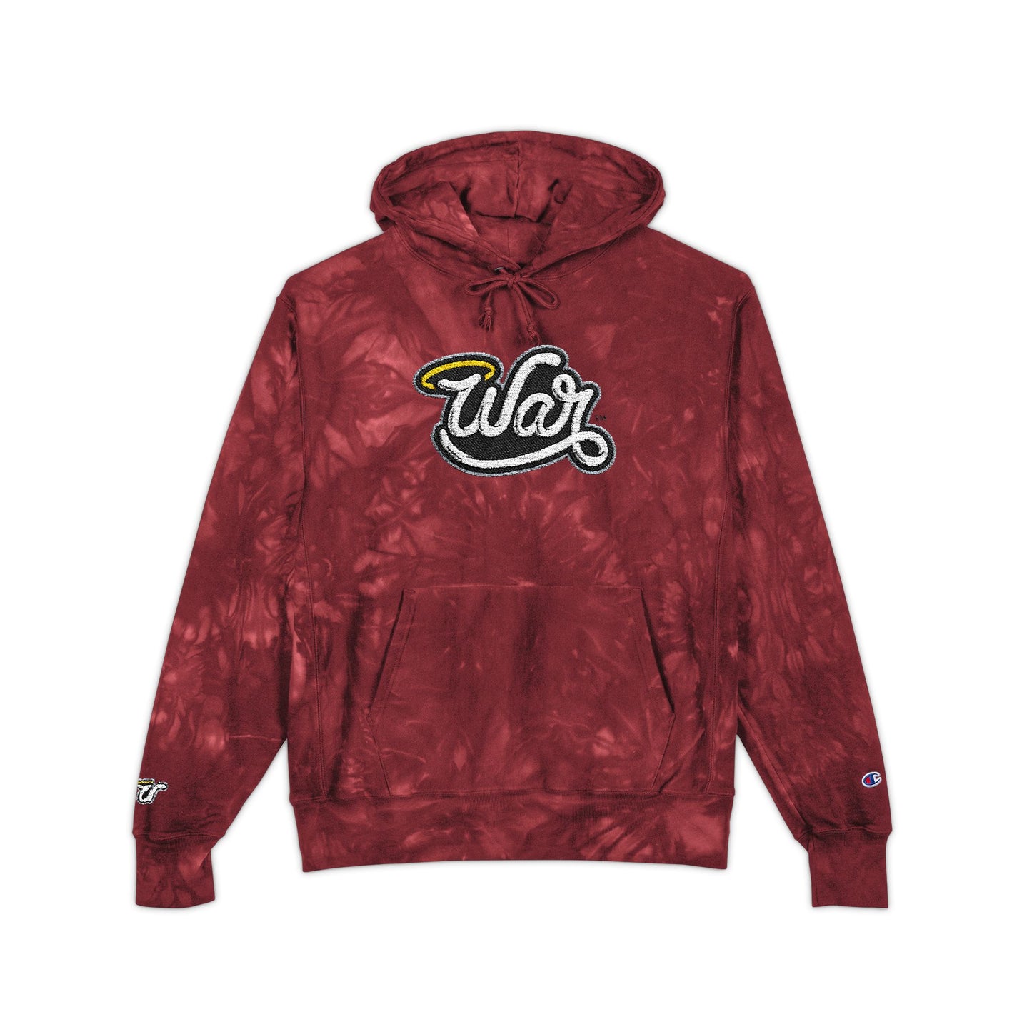 Grateful Haloed “WAR” Tie-Dye Hoodie