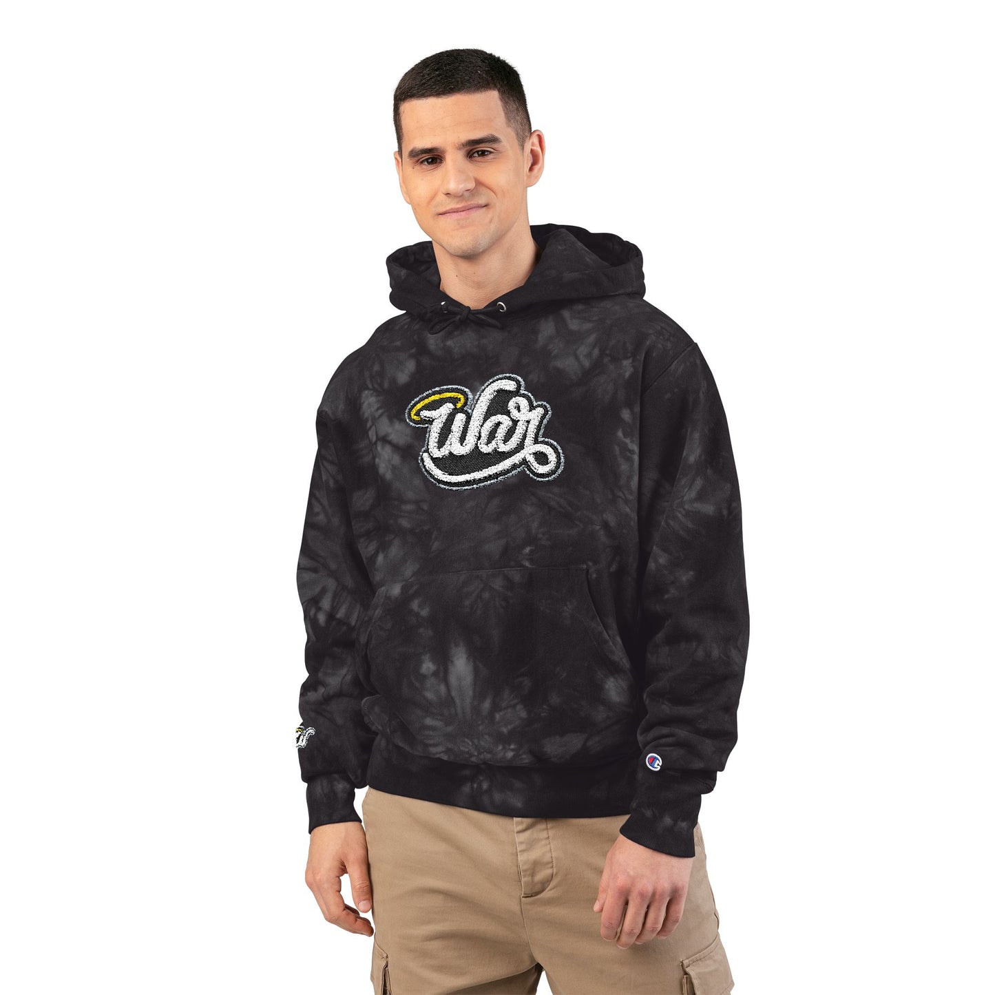 Grateful Haloed “WAR” Tie-Dye Hoodie