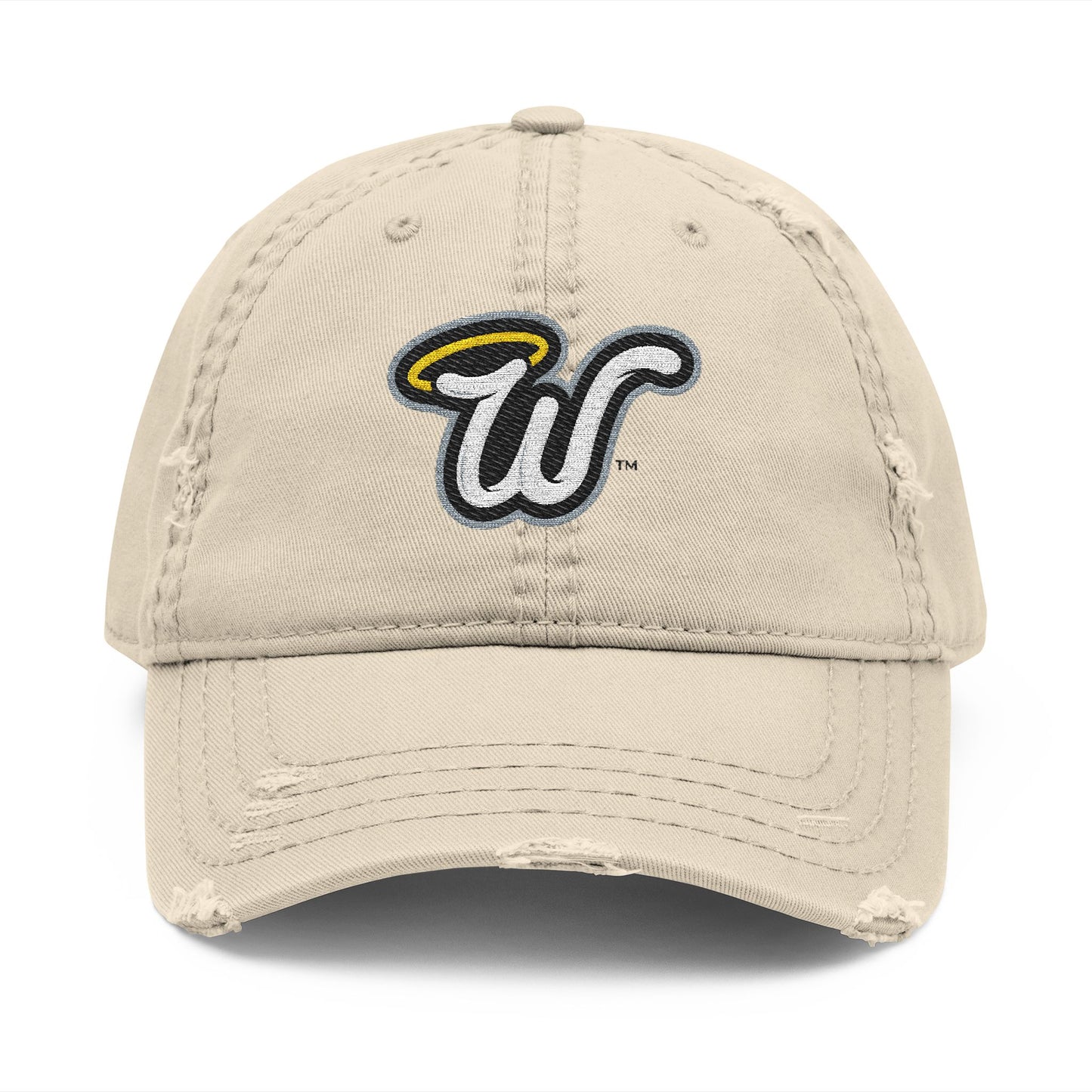 (Core) Haloed “W” Distressed Dad Hat