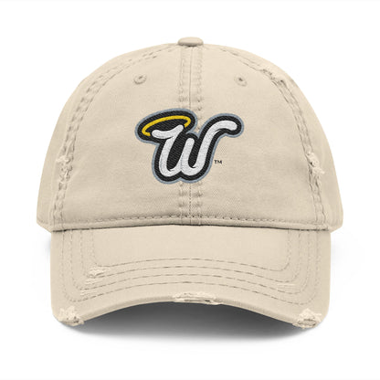 (Core) Haloed “W” Distressed Dad Hat