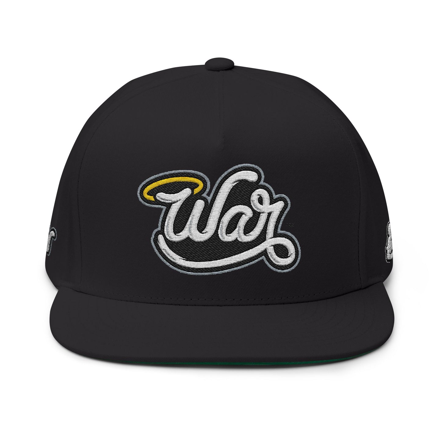 (Ltd.) Haloed “WAR” Flat Bill Cap 360