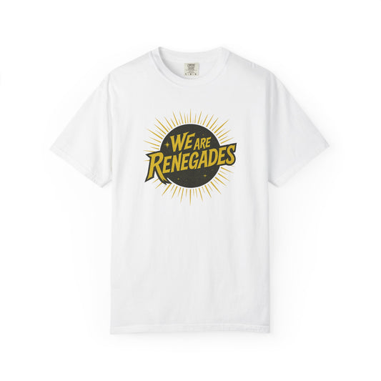 Unisex Garment-Dyed T-shirt - "We Are Renegades" Graphic Tee, Casual Wear, Gift for Friends, Statement Shirt, Unique Clothing, [...]