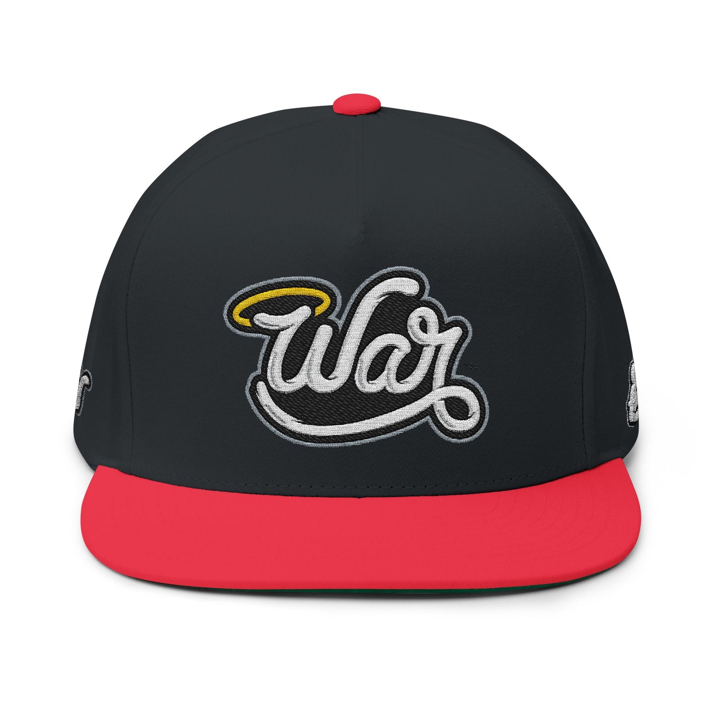 (Ltd.) Haloed “WAR” Flat Bill Cap 360