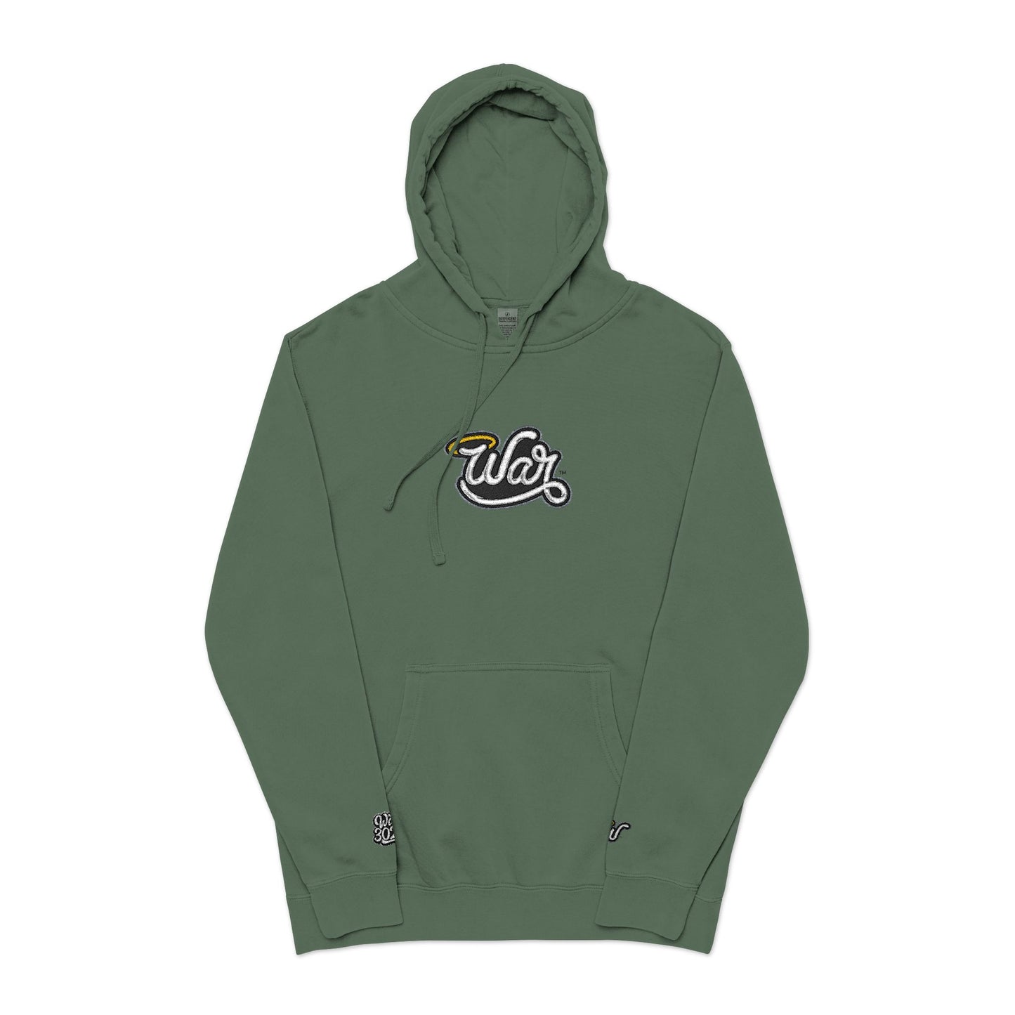 Haloed “WAR” Pigment Hoodie
