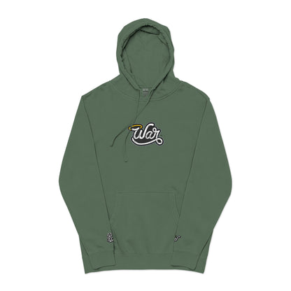Haloed “WAR” Pigment Hoodie