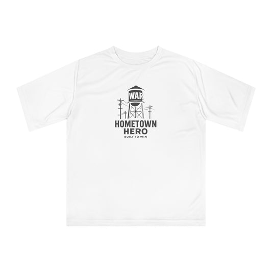Hometown Hero Performance T-Shirt, Unisex Training Tee, Gift for Veterans, Sportswear, Workout Top, Casual Fashion
