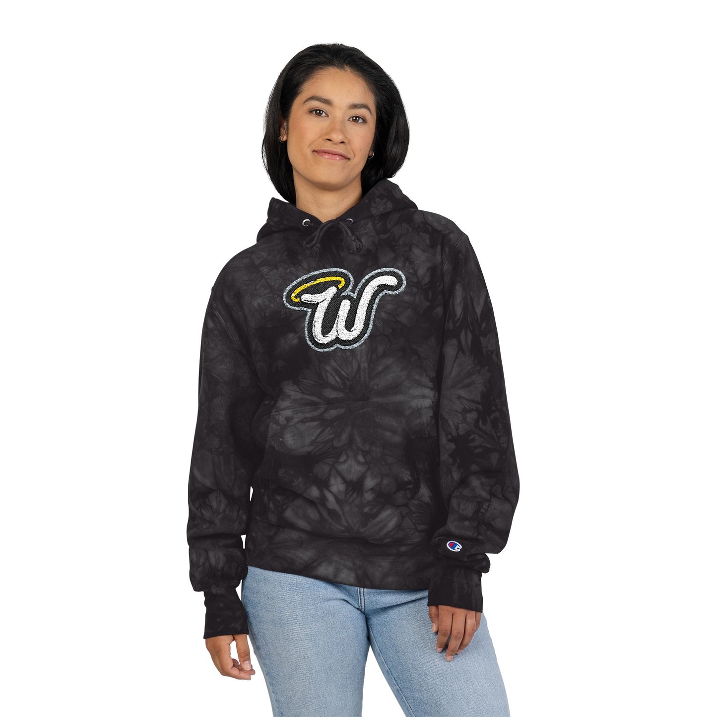 Grateful Haloed “W” Tie-Dye Hoodie
