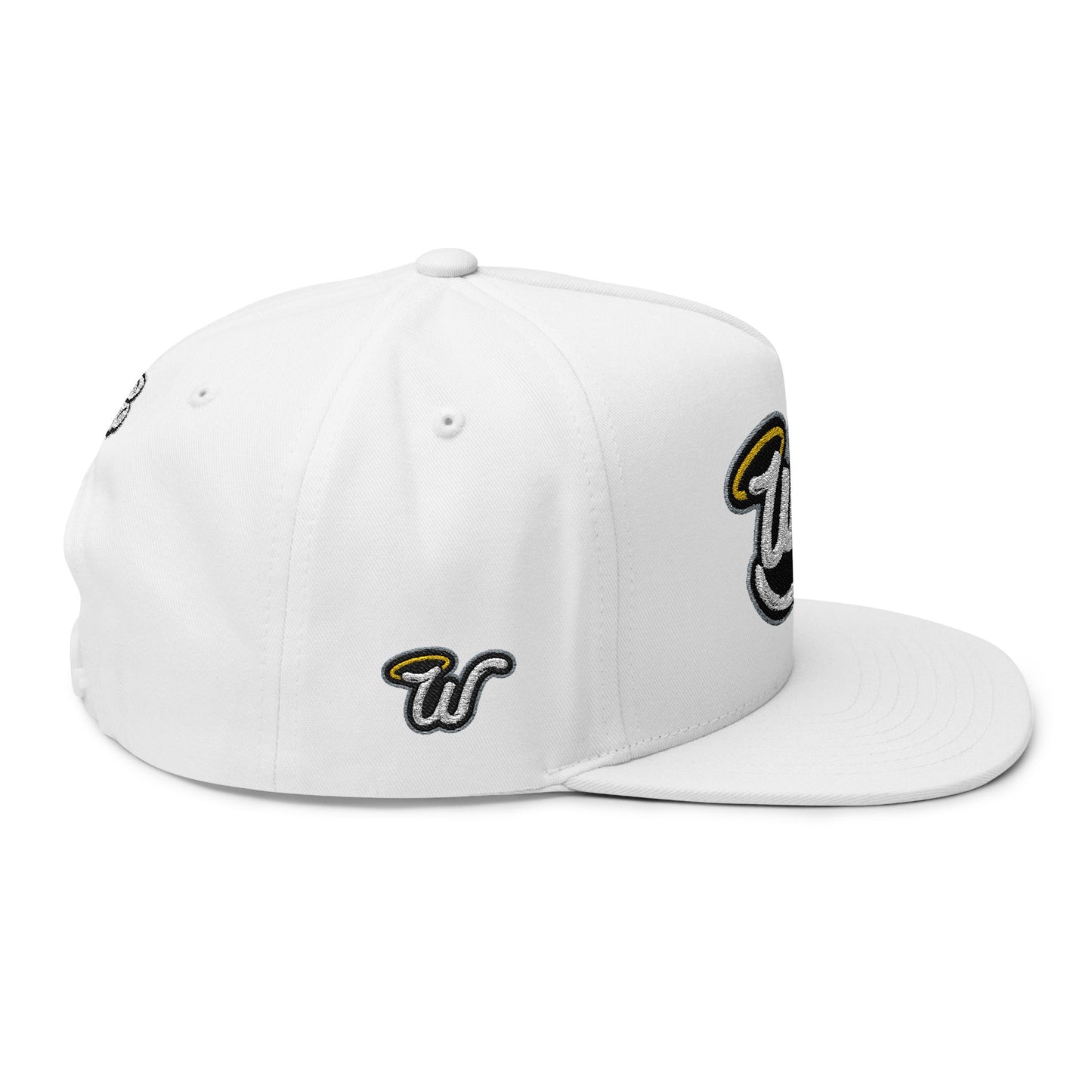 (Ltd.) Haloed “WAR” Flat Bill Cap 360