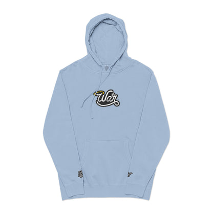 Haloed “WAR” Pigment Hoodie