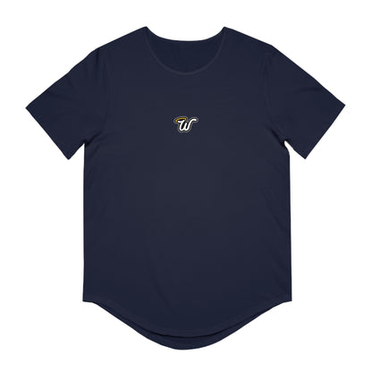 (Core) Haloed “W” Curved Hem Tee